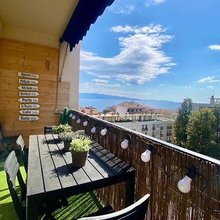 Vue Mer Au Carre D'Or De Ajaccio - Parking, Wifi Apartment Exterior foto